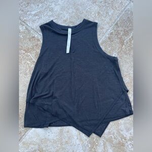 Lululemon black tank top- size 8.  Never worn.